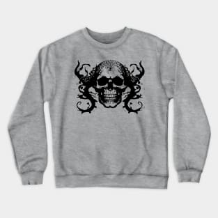 gothic skull Crewneck Sweatshirt